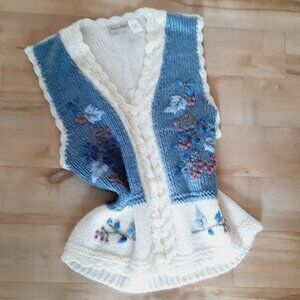 Vintage Huntington Ridge Knit Vest Size L
